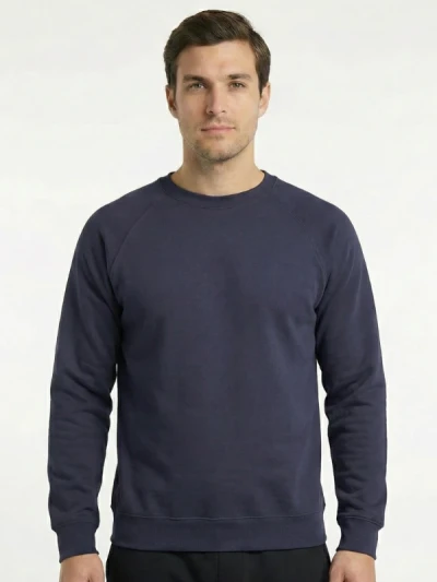 Світшот Fruit of the Loom Raglan Темно-синій