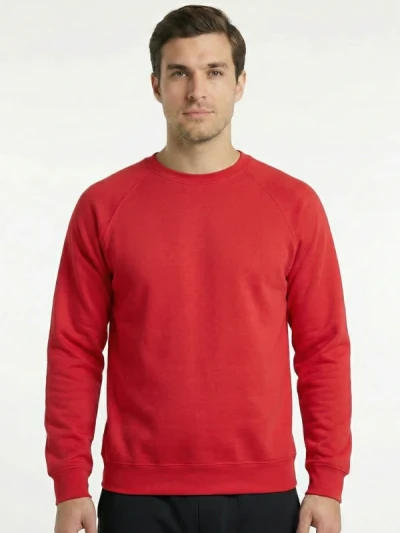 Світшот Fruit of the Loom Raglan Червоний