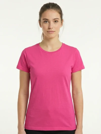 Футболка Fruit of the Loom Valueweight Ladies Яскраво рожева