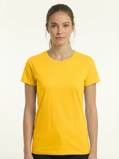 Футболка Fruit of the Loom Valueweight Ladies Жовта