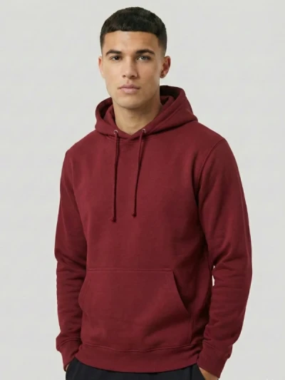 Худі Just Hoods College Темно-червона